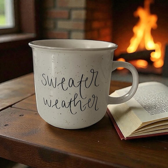 Other - Sweater Weather Ceramic Mug - New